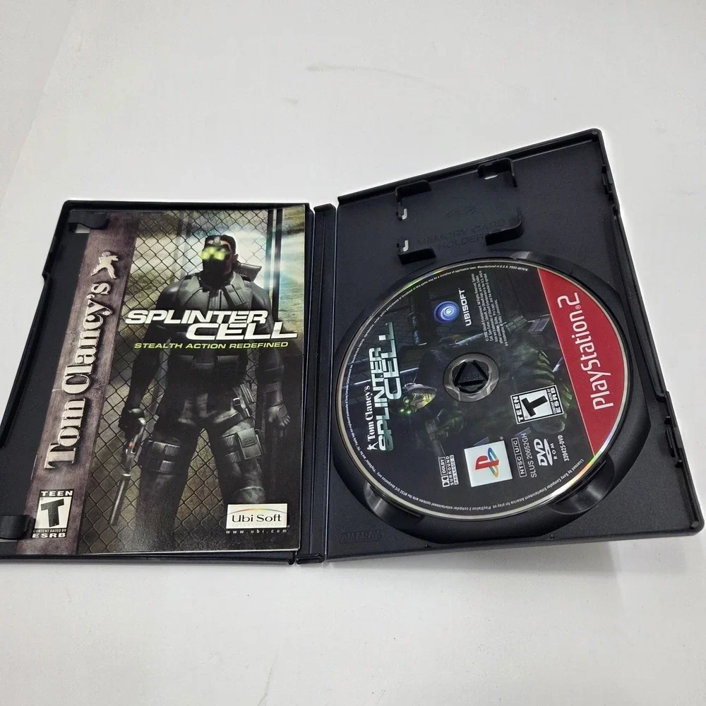 Clancys Splinter Cell Sony PlayStation 2 PS2 Greatest Hits‎ GH CIB Complete